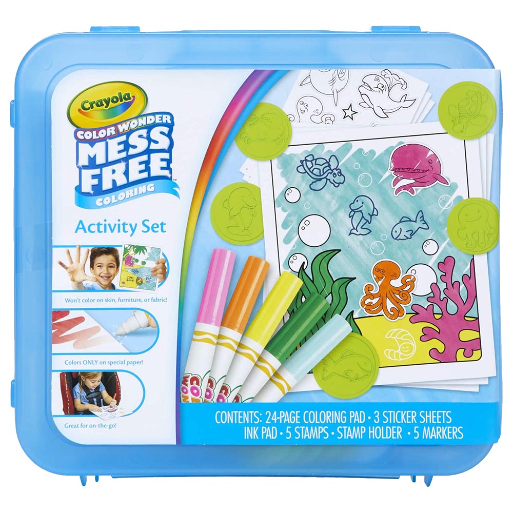 Crayola Color Wonder Mess - Free Activity Set 38pcs 75 - 2349 - Colorland Toys