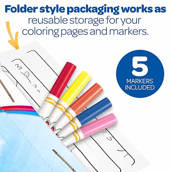 Crayola Color Wonder Sticker Set - Paw Patrol 75 - 2456 - Colorland Toys