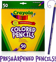 Crayola Colored Pencils 50ct CY68 - 4050 - Colorland Toys