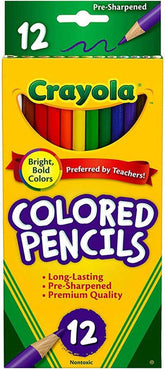 Crayola Colored Pencils Long 12ct 68 - 4012 - Colorland Toys