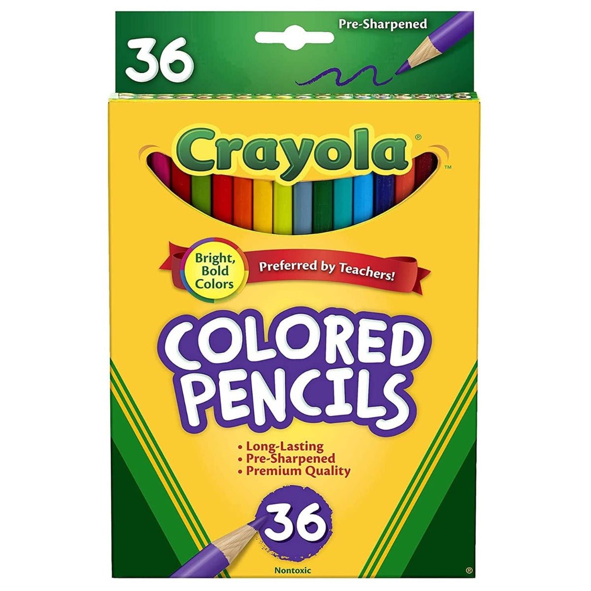 Crayola Colored Pencils Long 36ct 68 - 4036 - Colorland Toys