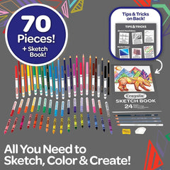 Crayola Coloring and Sketching Set 04 - 1050 - Colorland Toys