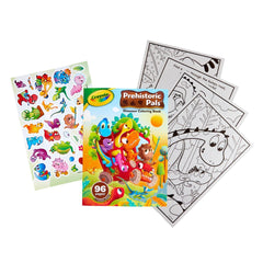 Crayola Coloring Book Prehistoric Pals Dinosaur 96pg CY04 - 0718 - Colorland Toys