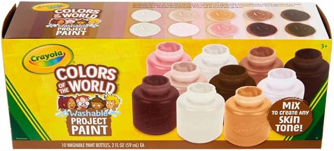 Crayola Colors of the World Project Paint 10ct CY54 - 2315 - Colorland Toys