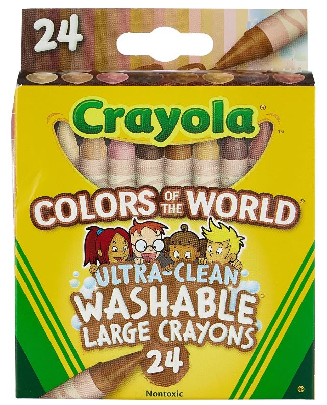 Crayola Colors of The World Skin Tone Crayons 24ct