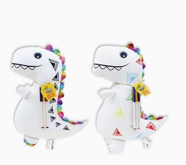 Crayola Colour Me Dinosaur Pillow - Colorland Toys