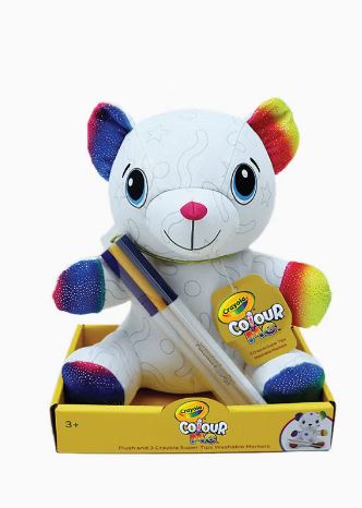 Crayola Colour Me Plush Bear