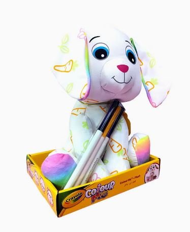 Crayola Colour Me Plush Bunny - Colorland Toys