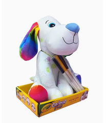 Crayola Colour Me Plush Puppy - Colorland Toys