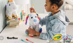 Crayola Colour Me Plush Puppy - Colorland Toys