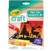 Crayola Craft Paint Stick Silhouette Art Forest 54 - 1086 - Colorland Toys