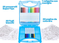 Crayola Create & Color With Washable Markers 65pcs 04 - 0377 - Colorland Toys