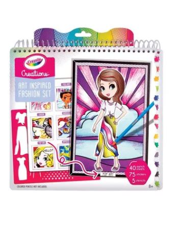 Crayola Creations Fashion Sketch Set 04 - 1178 - Colorland Toys