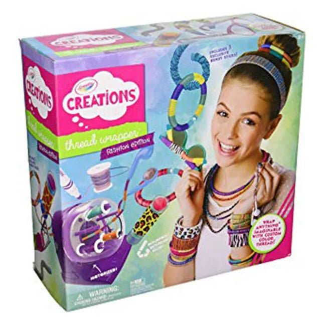 Crayola Creations Fasshion Thread Wrapper CY04 - 0261 - Colorland Toys