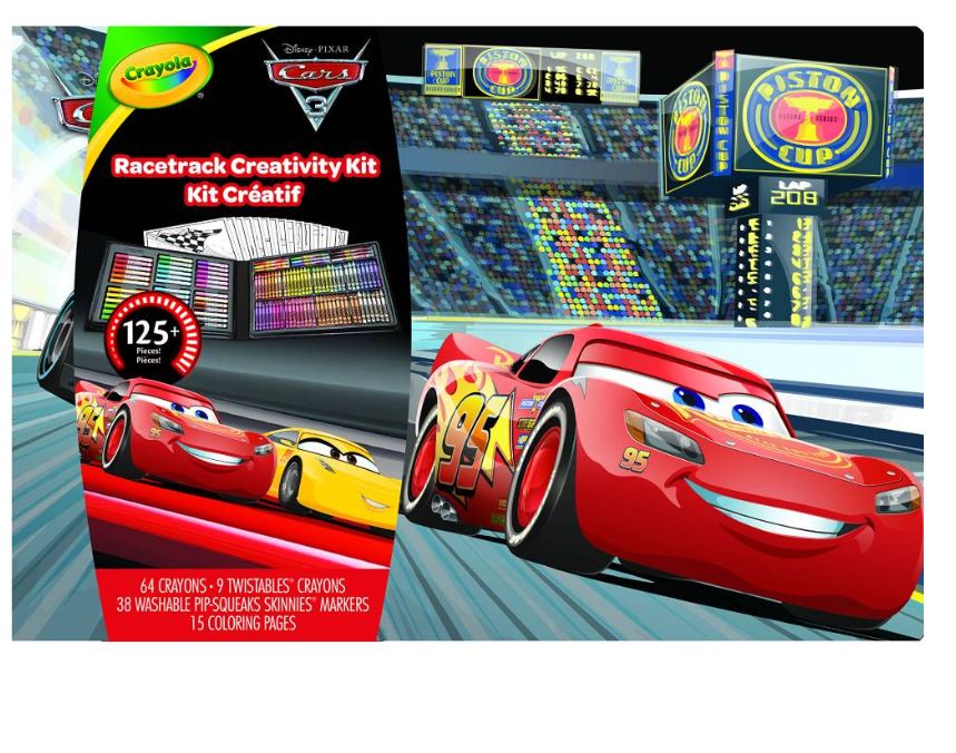 Crayola Deluxe Art Case - Cars 3 04 - 0290 - Colorland Toys