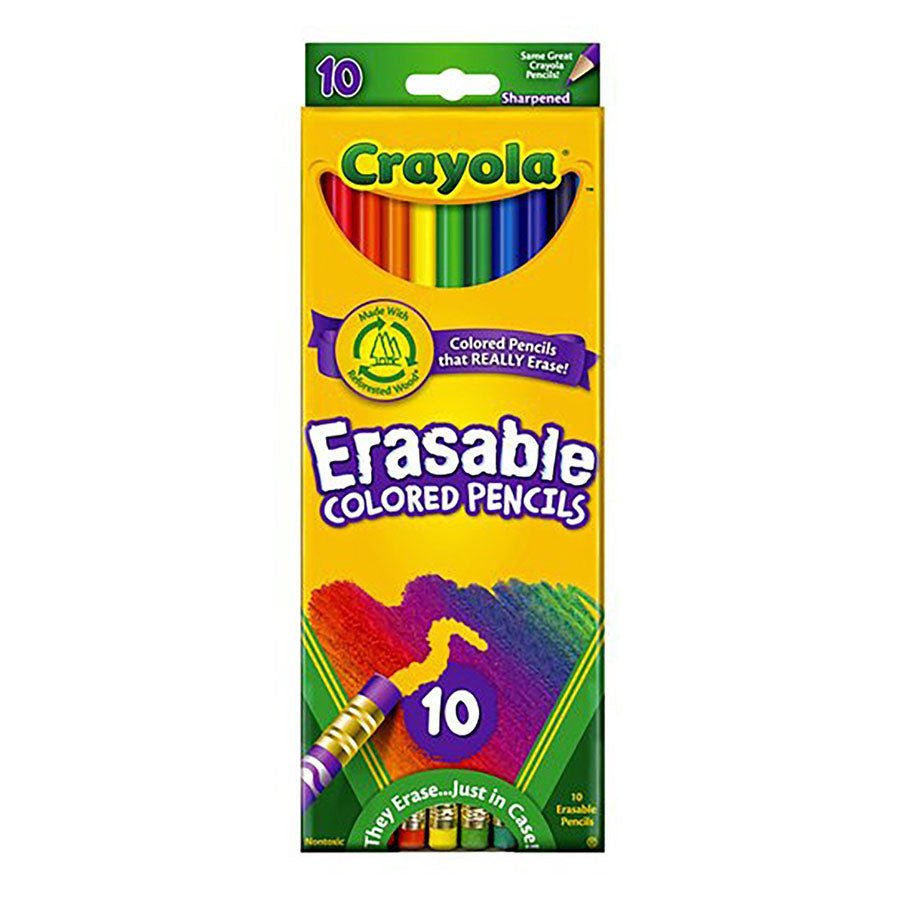 Crayola Erasable Colored Pencils CY68 - 4410 - Colorland Toys