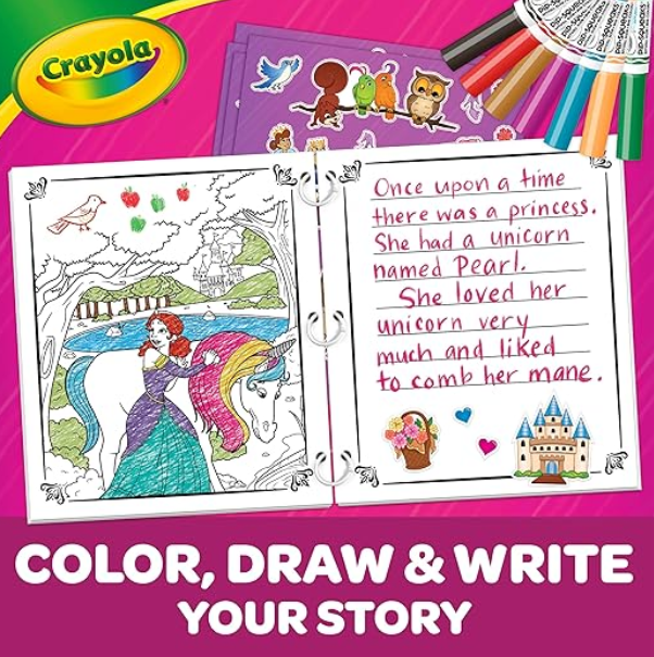 Crayola Fairytale Create Your Own Storybook CY04 - 2750 - Colorland Toys