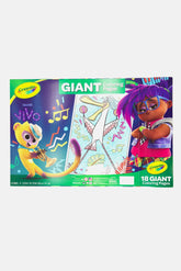 Crayola Giant Coloring Pages Foldalope Vivo CY04 - 2627 - Colorland Toys