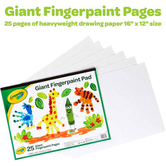 Crayola Giant Fingerpaint Pad 99 - 3405 - Colorland Toys