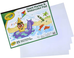 Crayola Giant Marker & Watercolor Pad 99 - 3411 - Colorland Toys