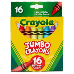 Crayola Jumbo Crayons 16ct 52 - 0390 - Colorland Toys