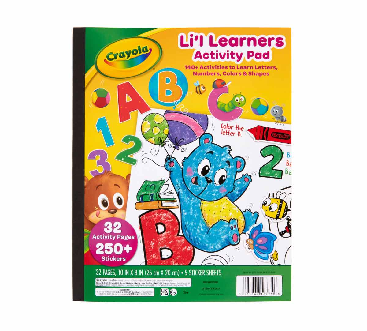 Crayola Lil' Learners All - in - One Activity Pad CY04 - 2775 - Colorland Toys