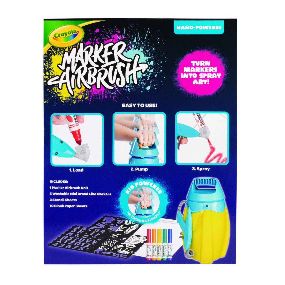 Crayola Marker Airbrush Set 74 - 7374 - Colorland Toys