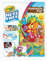 Crayola Mess Free Color Wonder - Prehistoric Pals Activity Set CY75 - 2722 - Colorland Toys