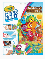 Crayola Mess Free Color Wonder - Prehistoric Pals Activity Set CY75 - 2722 - Colorland Toys
