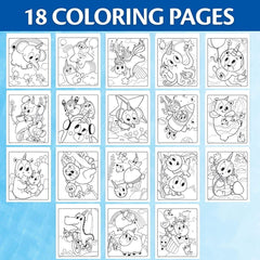 Crayola Mess Free Color Wonder Uni - Creatures Activity Set 75 - 2723 - Colorland Toys