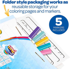 Crayola Mess Free Color Wonder Uni - Creatures Activity Set 75 - 2723 - Colorland Toys