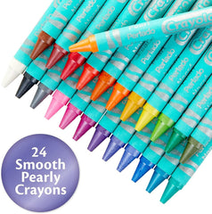 Crayola Pearl Crayons 24ct CY52 - 3409 - Colorland Toys