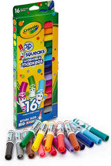 Crayola Pip - Squeaks Washable Markers 16ct 58 - 8703 - Colorland Toys