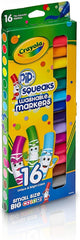 Crayola Pip - Squeaks Washable Markers 16ct 58 - 8703 - Colorland Toys