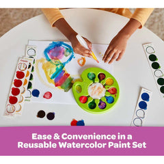 Crayola Pop & Paint Washable Watercolor Palette 96ct CY53 - 0505 - Colorland Toys