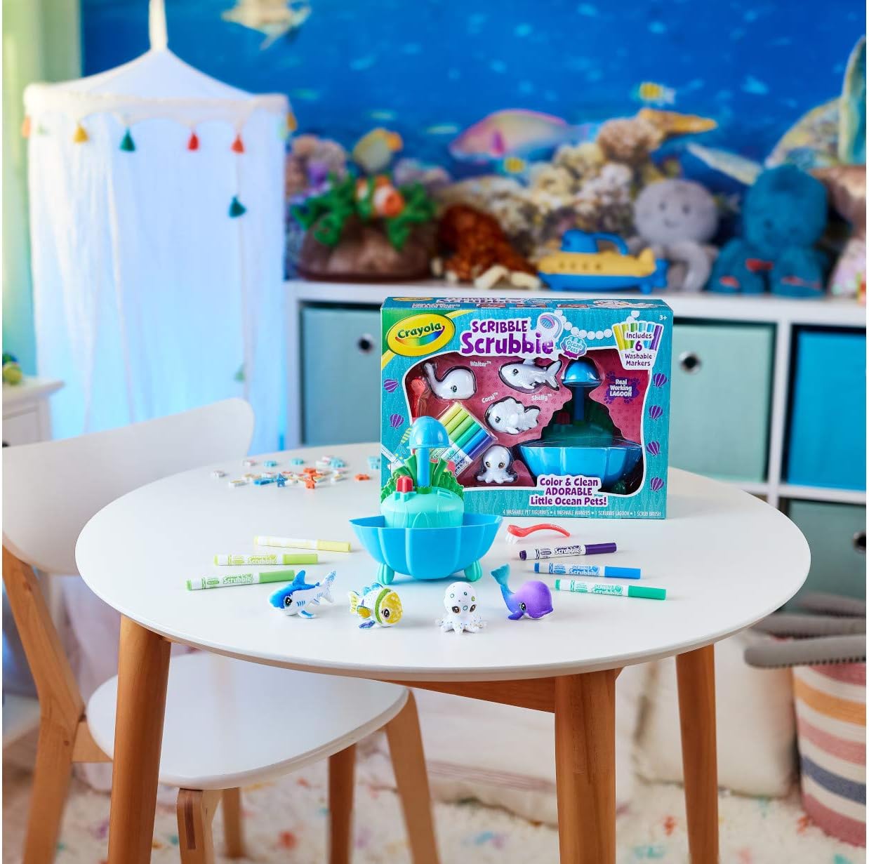 Crayola Scribble Scrubbie Ocean Pets Lagoon Tub Set CY74-7441 - Colorland Toys