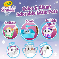 Crayola Scribble Scrubbie Pets Arctic Snow Explorer CY74 - 7479 - Colorland Toys