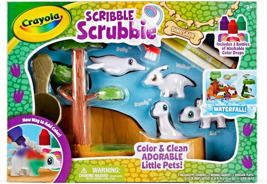 Crayola Scribble Scrubbie Pets Dino Waterslide CY74-7489