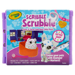 Crayola Scribble Scrubbie Pets Tattoo Shop CY74 - 7367 - Colorland Toys
