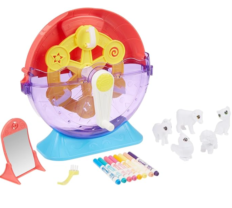 Crayola Scribble Scrubbies Pets Sping & Wash Carnival Playset CY74 - 7456 - Colorland Toys