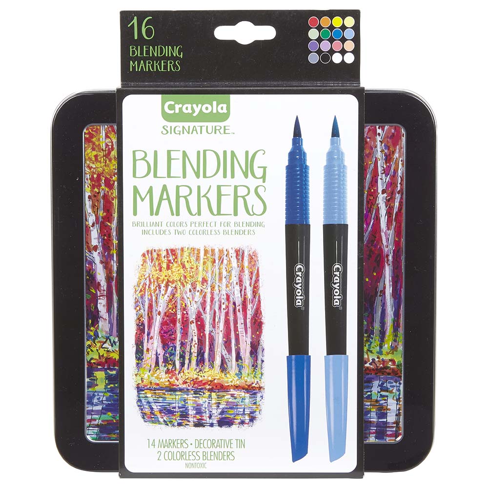 Crayola Signature Blending Markers CY58 - 6502 - Colorland Toys
