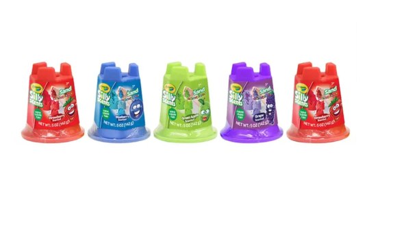 Crayola Silly Scents Sand Tube 5pcs A1 - 2423 - Colorland Toys
