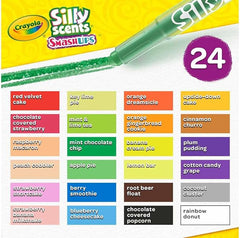 Crayola Silly Scents Smash Ups Mini Twistables Scented Crayons 24ct CY52 - 3470 - Colorland Toys