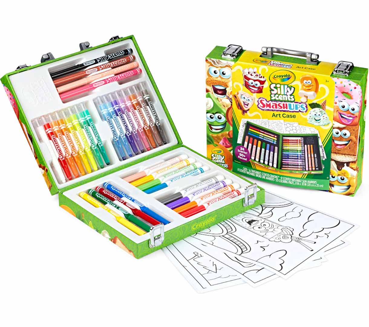 Crayola Silly Scents SmashUps Mini Inspiartion Art Case - Colorland Toys