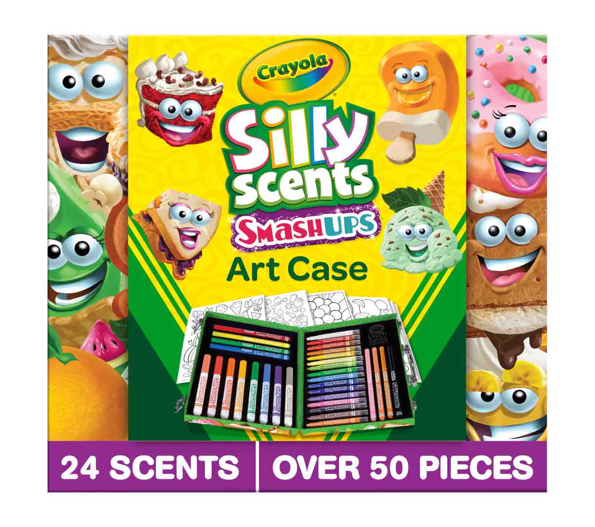 Crayola Silly Scents SmashUps Mini Inspiartion Art Case - Colorland Toys