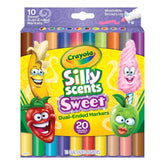 Crayola Silly Scents Sweet Dual Ended Markers 58 - 8339 - Colorland Toys