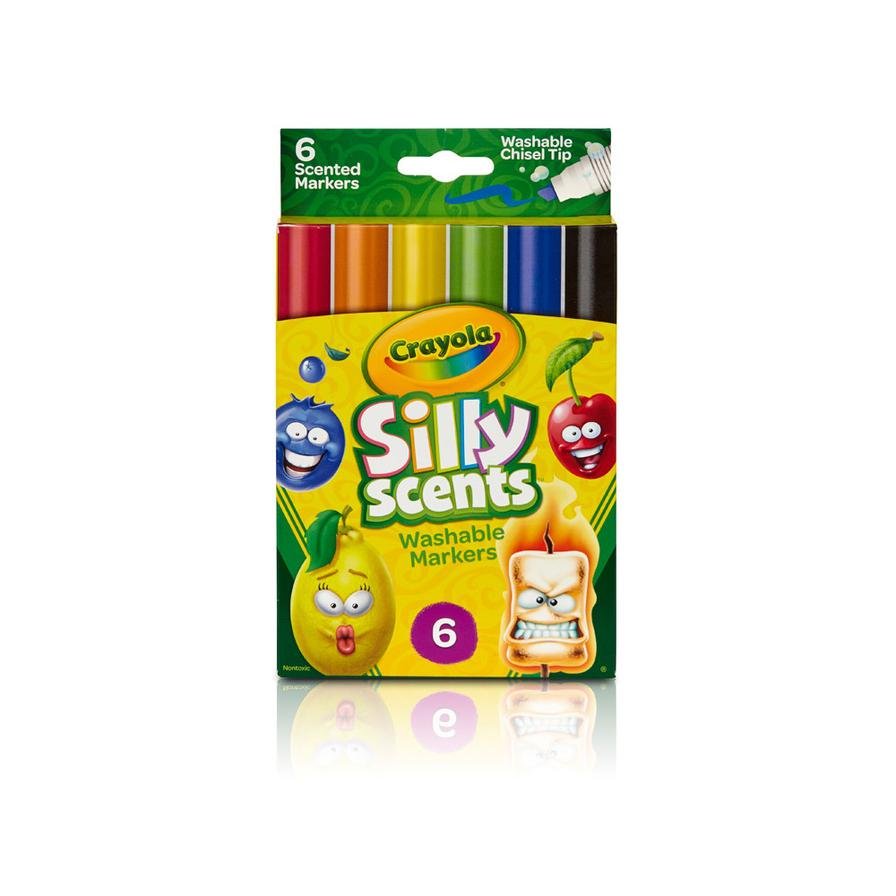 Crayola Silly Scents Wedge Tip Washable Markers 58 - 8197 - Colorland Toys