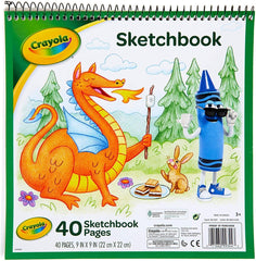 Crayola Sketchbook 40pages 99 - 3404 - Colorland Toys