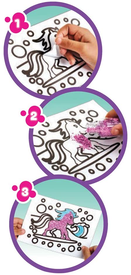 Crayola Sprinkle Art Uni - Creatures Activity Kit 74 - 7312 - Colorland Toys