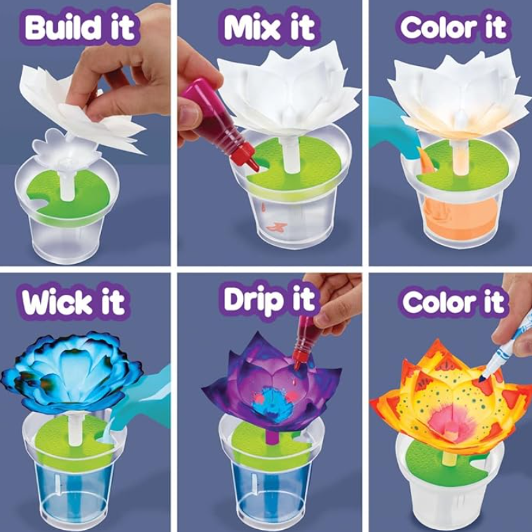 Crayola STEAM Paper Flower Science Kit CY74 - 7409 - Colorland Toys
